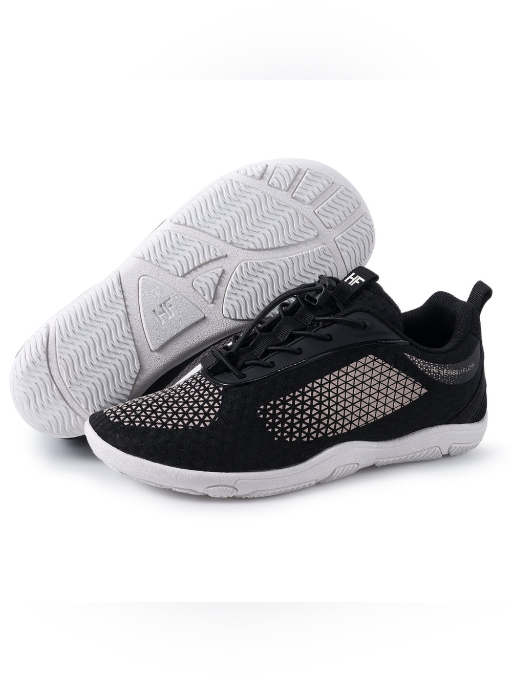 HIKE Footwear HF Stride Barefoot Shoes Dark Gray Zero Drop NWT W 10-10.5 M 8-8.5